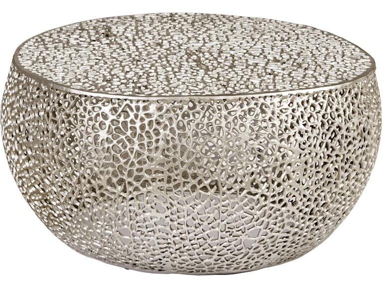 Hammary Living Room Nickel Coffee Table 090-014 at Norwood Furniture