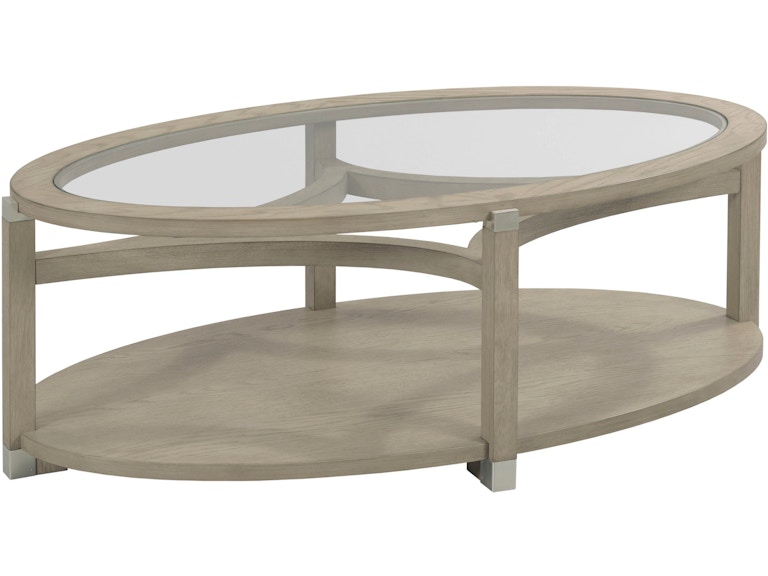 Hammary Living Room Oval Coffee Table 086-912 at Norwood Furniture