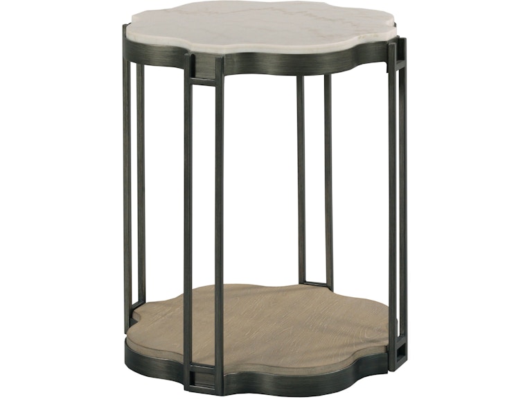 Hammary Living Room Quatrefoil Shaped End Table 090-1180 at Norwood Furniture