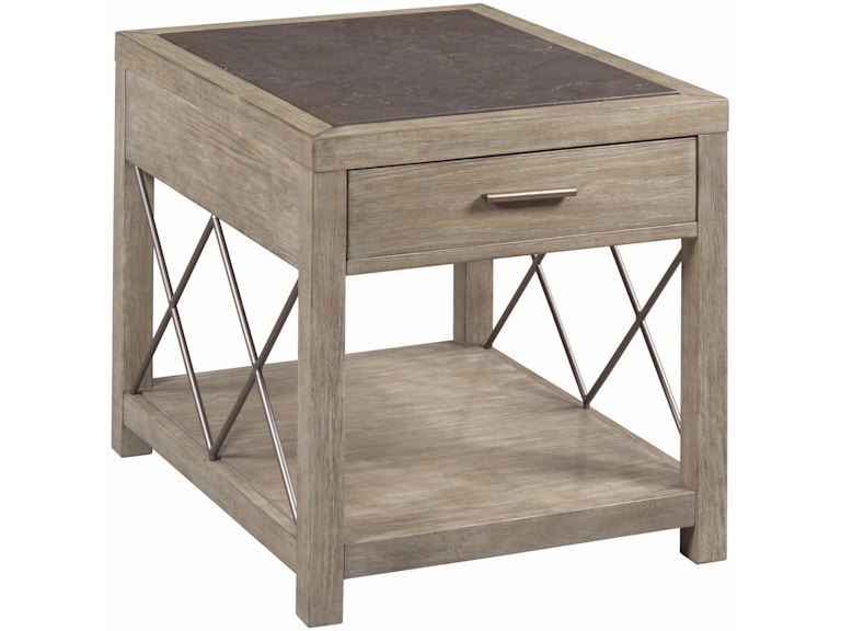 Hammary Living Room Rectangular Drawer End Table 042-916 at Norwood Furniture