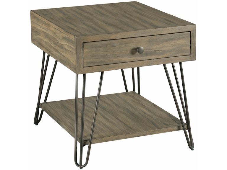 Hammary Living Room Rectangular Drawer End Table 051-915 at Norwood Furniture
