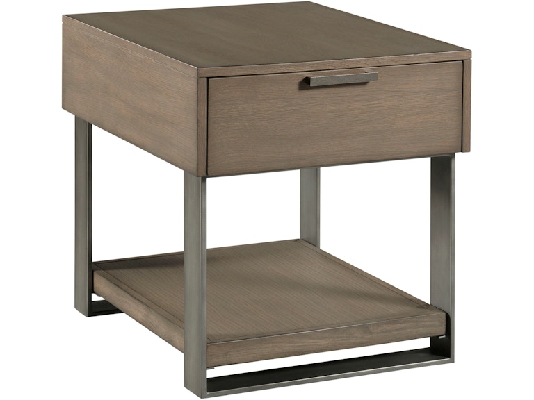 Hammary Living Room Rectangular Drawer End Table 093-915 at Norwood Furniture