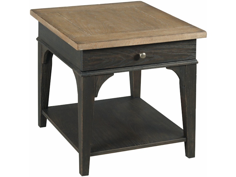 Hammary Living Room Rectangular Drawer End Table 038-915 at Norwood Furniture
