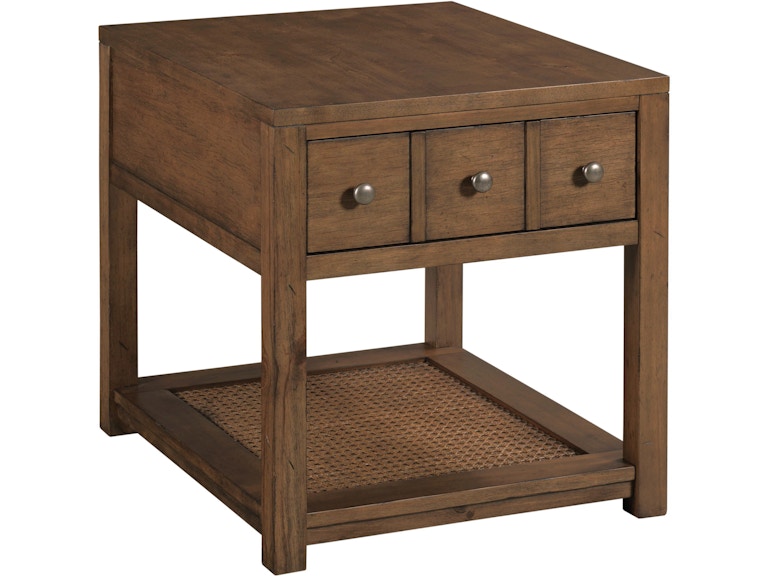 Hammary Living Room Rectangular Drawer End Table 207-915 at Norwood Furniture