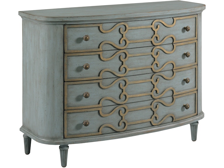 Hammary Living Room Ribbon Hall Cabinet 090-1159 at Norwood Furniture