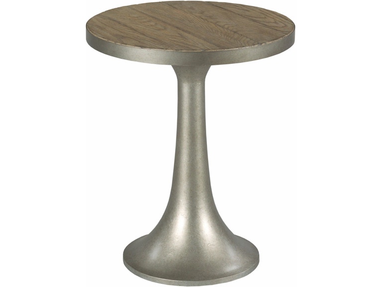 Hammary Living Room Round Chairside Table 054-916 at Norwood Furniture