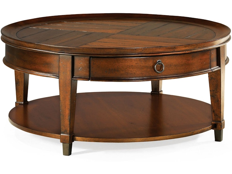 Hammary Living Room Round Cocktail Table 197-911 at Norwood Furniture