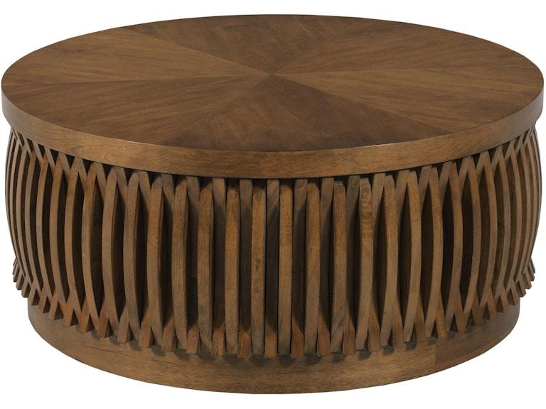 Hammary Living Room Round Coffee Lift Top Table 090-1217 at Norwood Furniture