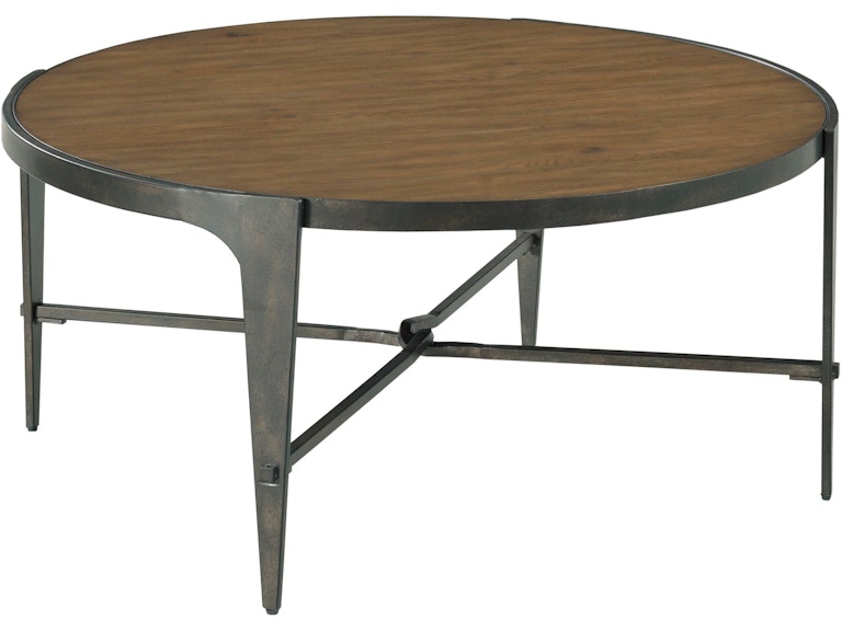 Hammary Living Room Round Coffee Table 120-911 at Norwood Furniture