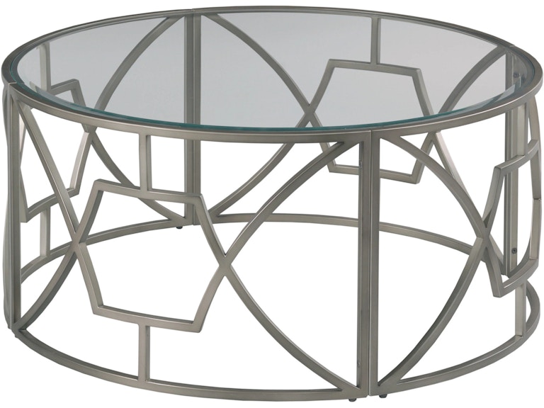 Hammary Living Room Round Coffee Table 181-911 at Norwood Furniture