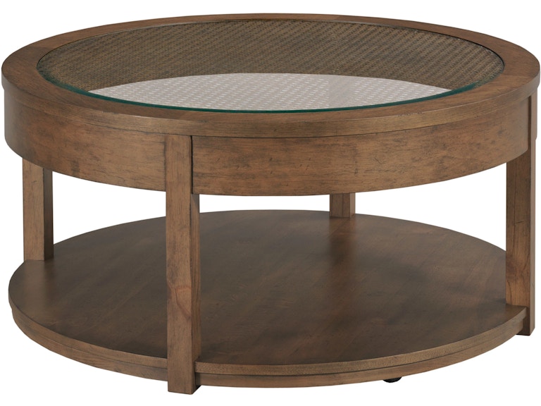 Hammary Living Room Round Coffee Table 207-911 at Norwood Furniture