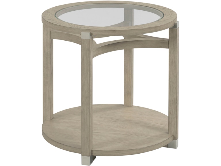 Hammary Living Room Round End Table 086-918 at Norwood Furniture