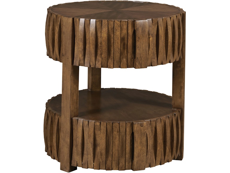 Hammary Living Room Round End Table 090-1218 at Norwood Furniture
