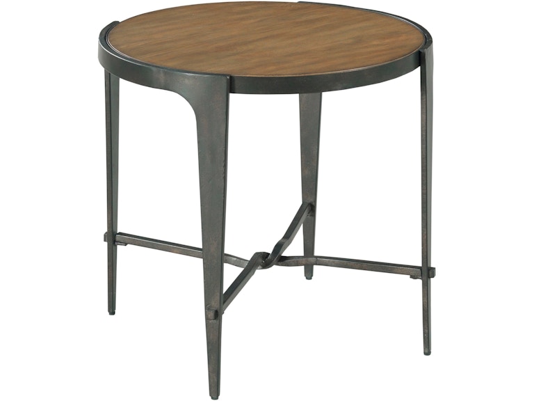 Hammary Living Room Round End Table 120-916 at Norwood Furniture