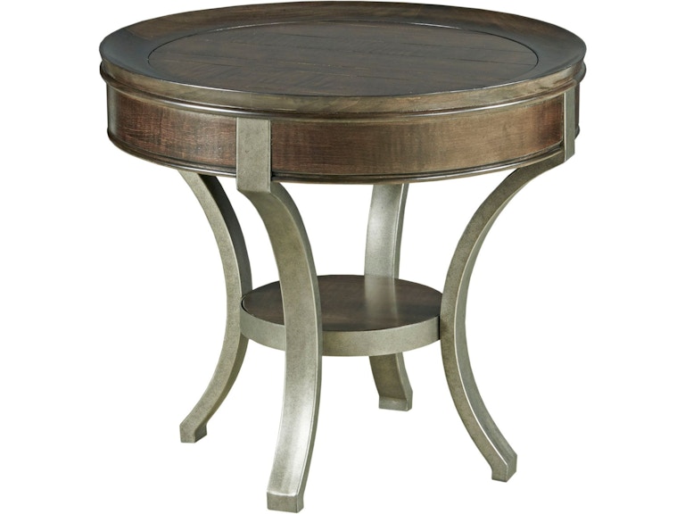 Hammary Living Room Round End Table 197-917D at Norwood Furniture