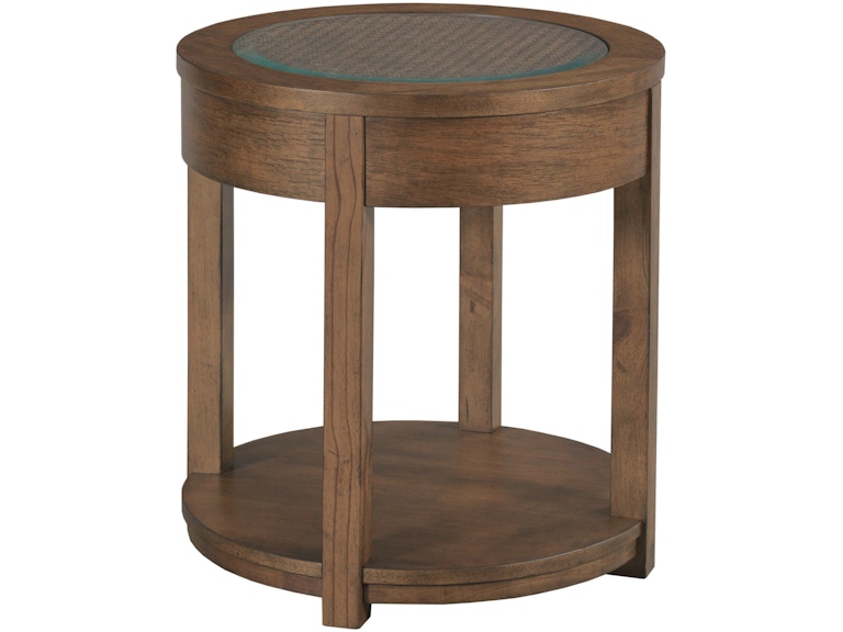 Hammary Living Room Round End Table 207-916 at Norwood Furniture