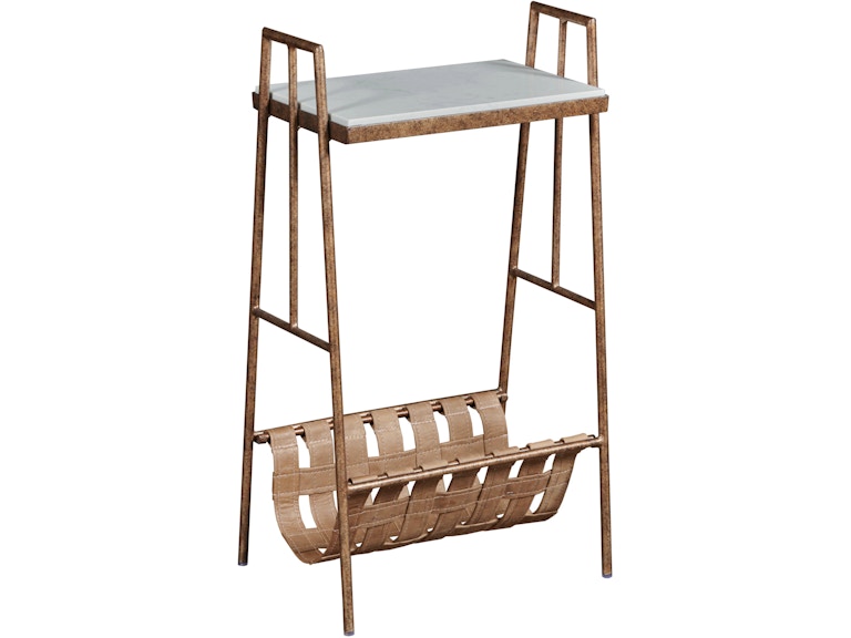 Hammary Living Room Saffiano Magazine Table 090-1111 at Norwood Furniture