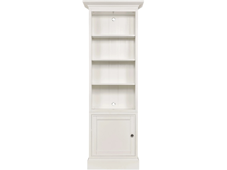 Hammary Living Room Single Display Bookcase 267-101R at Norwood Furniture