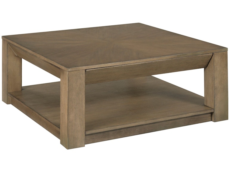 Hammary Living Room Square Drawer Coffee Table 087-912 at Norwood Furniture