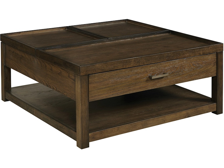 Hammary Living Room Square Lift Top Coffee Table 209-911 at Norwood Furniture