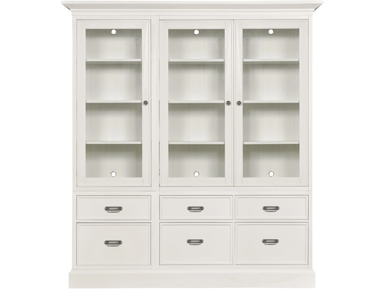 Hammary Living Room Triple Storage Display 267-303R at Norwood Furniture