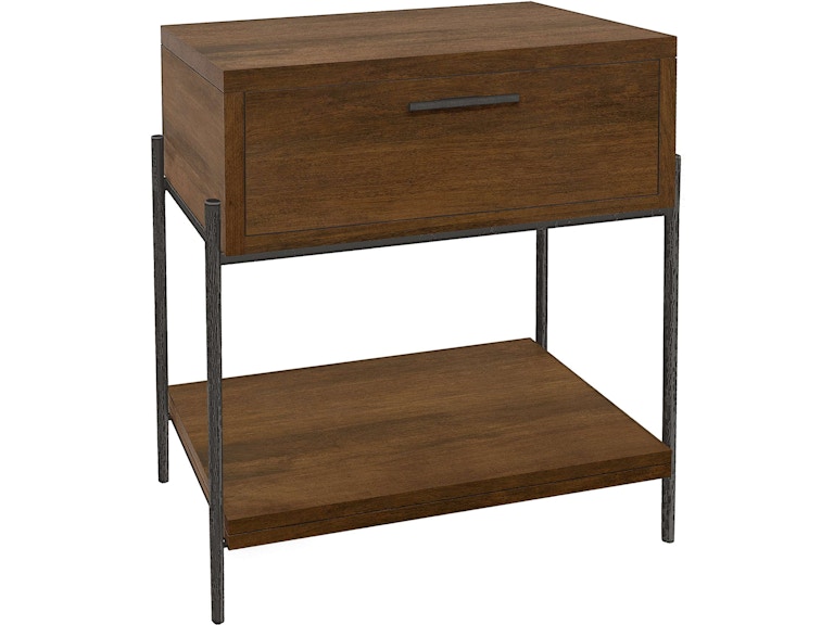 Hekman Bedroom Bedford Park Single Drawer Nightstand 26064 at Norwood Furniture