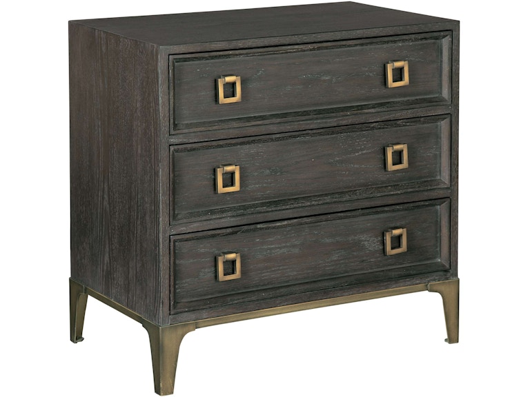 Hekman Bedroom Edgewater Three Drawer Nightstand 23863 At Norwood Furniture