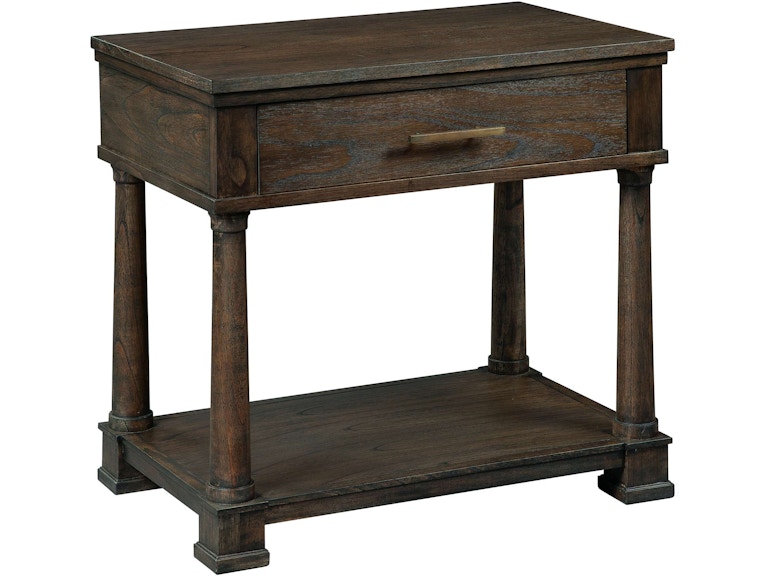 Hekman Bedroom Linwood Single Drawer Nightstand 25663 at Norwood Furniture