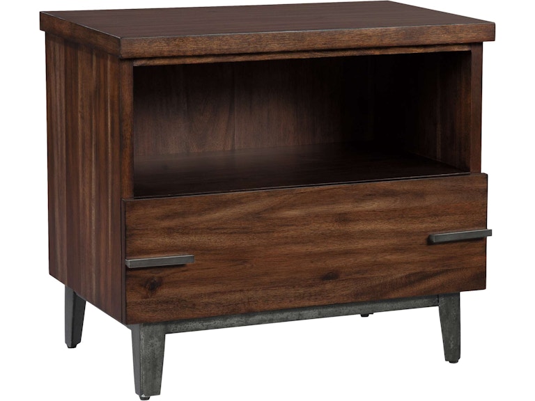 Hekman Bedroom Monterey Point Single Drawer Nightstand 24363 at Norwood Furniture