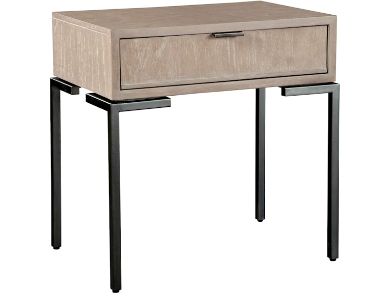Hekman Bedroom Scottsdale Single Drawer Nightstand 25363 at Norwood Furniture