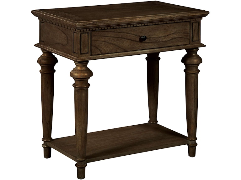 Hekman Bedroom Wellington Estates Single Drawer Nightstand 25464 at Norwood Furniture