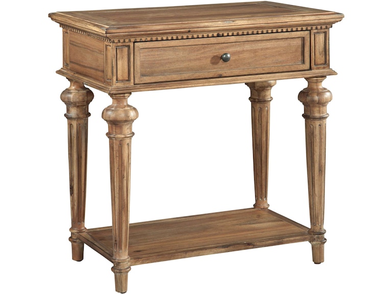 Hekman Bedroom Wellington Hall Single Drawer Nightstand 23364 at Norwood Furniture