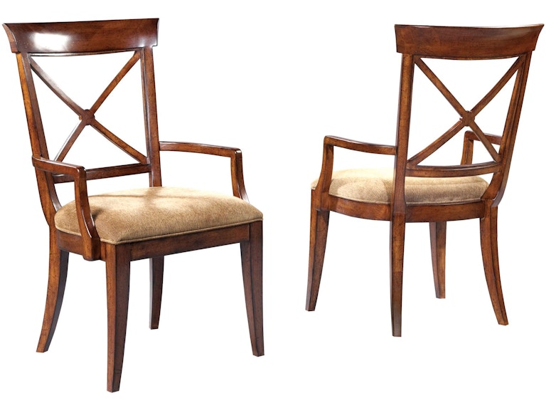 Hekman Casual Dining European Legacy Dining Arm Chair 11126 at Norwood Furniture