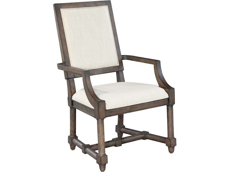 Hekman Casual Dining Lincoln Park Upholstered Dining Arm Chair 23522 at Norwood Furniture