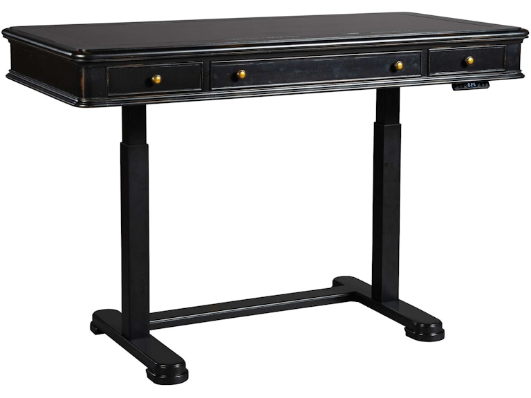 Hekman Home Office Louis Philippe Adjustable Height Desk 28498 at Norwood Furniture