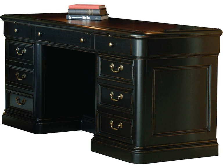 Hekman Home Office Louis Philippe Executive Credenza 79141 at Norwood Furniture