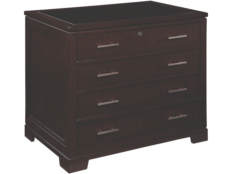 Hekman Home Office Mocha Executive File Cabinet 79183 at Norwood Furniture