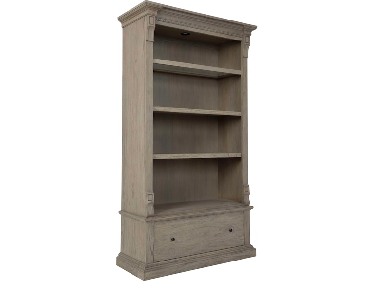 Hekman Home Office Wellington Estates Office Executive Center Bookcase 79404 at Norwood Furniture