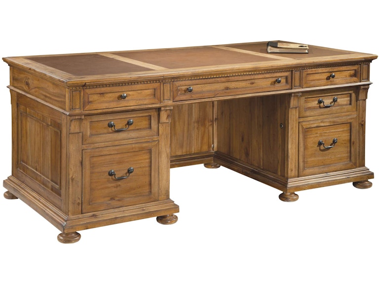 Hekman Home Office Wellington Hall Office Executive Desk 79300 at Norwood Furniture