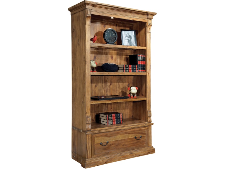 Hekman Home Office Wellington Hall Office Executive Center Bookcase 79304 at Norwood Furniture