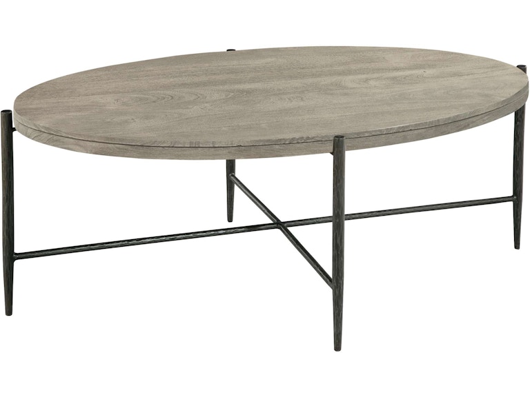 Hekman Living Room Bedford Park Oval Coffee Table 24912 at Norwood Furniture