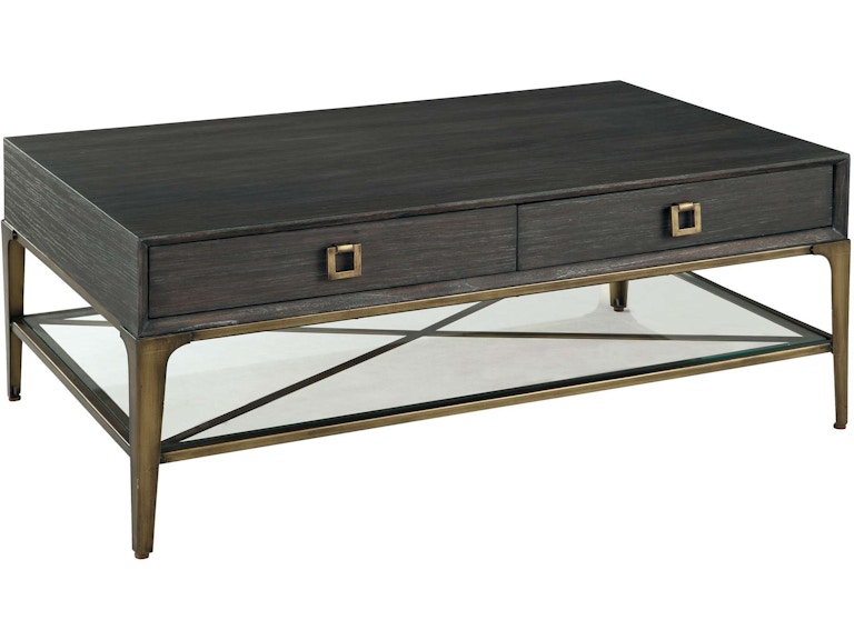 Hekman Living Room Edgewater Rectangular Coffee Table 23801 at Norwood Furniture