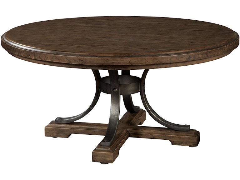 Hekman Living Room Wexford Round Coffee Table 24802 at Norwood Furniture