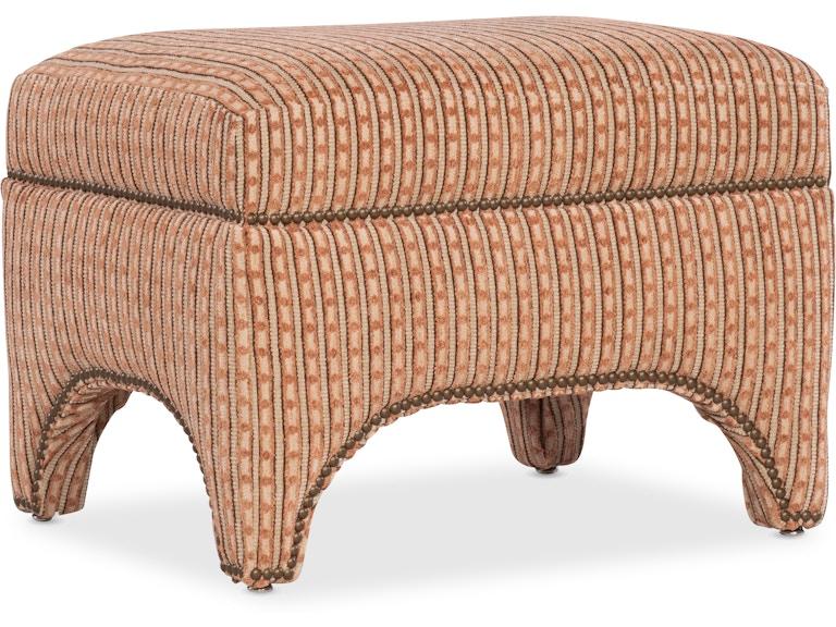 HF Custom Living Room Allura Ottoman 6418 at Norwood Furniture