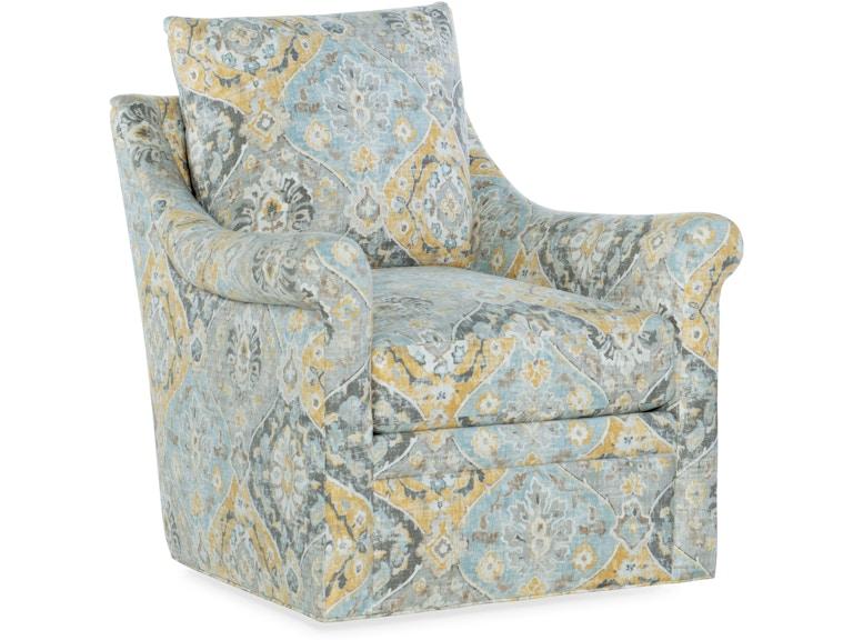 HF Custom Living Room Amari Swivel Chair 1677 at Norwood Furniture