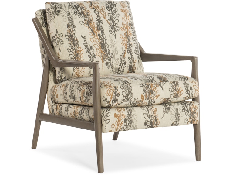 HF Custom Living Room Anders Exposed Wood Chair 4621 at Norwood Furniture