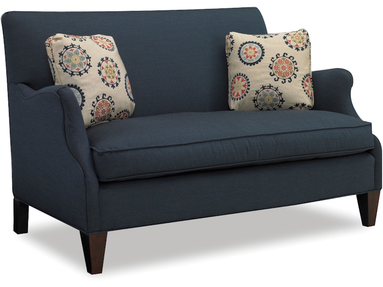 HF Custom Living Room Aunt Jane Settee 6619 at Norwood Furniture
