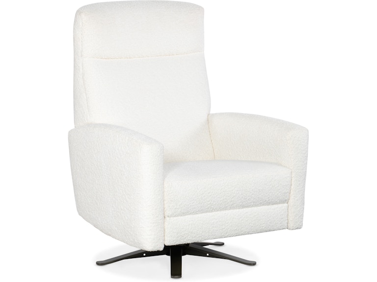 HF Custom Living Room Basil Double Back Swivel Recliner 5764-2BK at Norwood Furniture