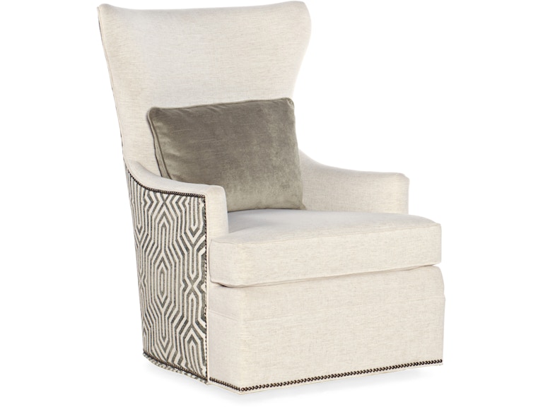 HF Custom Living Room Beck Swivel Chair 2054 at Norwood Furniture