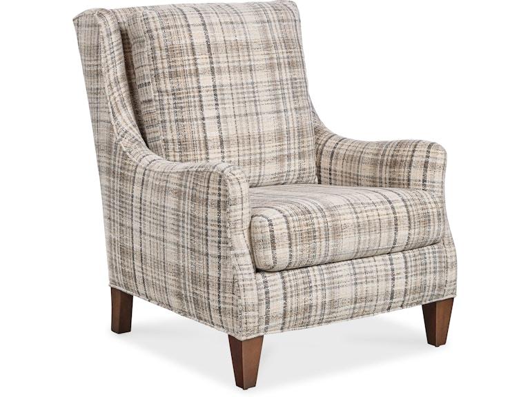 HF Custom Living Room Bellamy Club Chair 1682 at Norwood Furniture